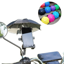 Take-out Mobile Phone Umbrella Delivery Man Motorcycle Mobile Phone Frame Small Umbrella Advertising Decoration Umbrella